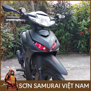 Sơn Samurai Màu Đen Nhám - Chai Sơn Xịt Samurai Đen Nhám 109A