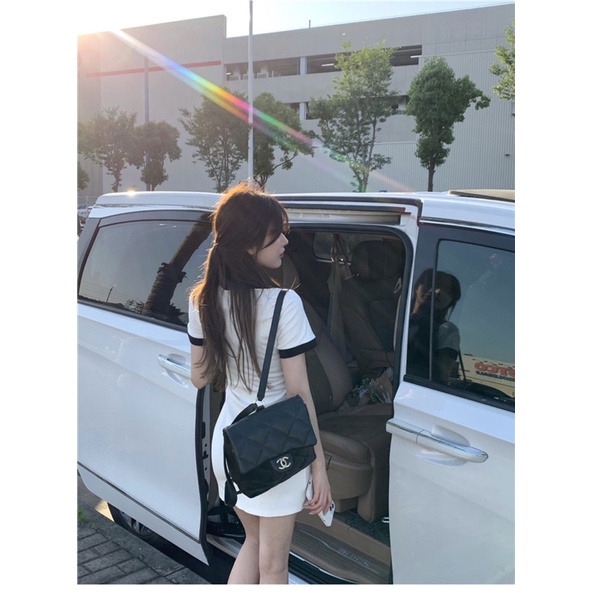 [Jamela] Váy POLO thêu hoạ tiết Dáng Ôm Body phối viền cao cấp | BigBuy360 - bigbuy360.vn