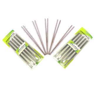 BỘ 5 ĐÔI ĐŨA INOX H0381