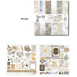 Giấy quyển scrapbook 30cm x 30cm