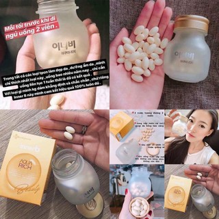VIÊN UỐNG CẤP NƯỚC VÀ COLLAGEN INNERB AQUA RICH