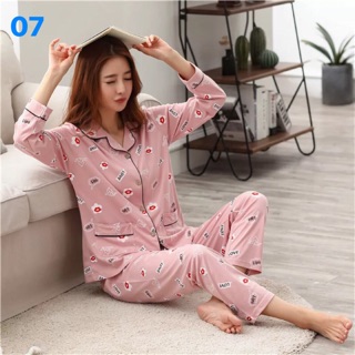 Bộ mặc nhà hoạ tiết kute