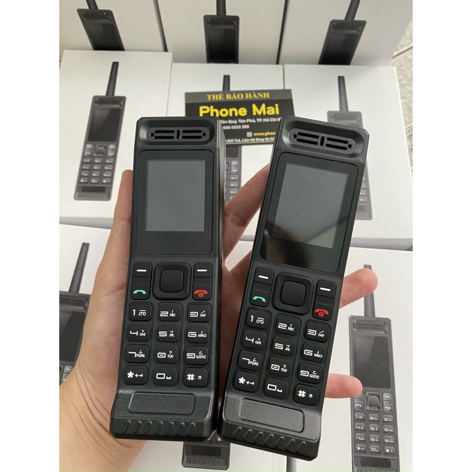 Điện Thoại 4 Sim Pin Khủng Retro Telephone W2 Sạc cho Smartphone giả giọng nói