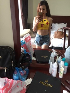 Áo tắm bikini( kèm ảnh khách mặc)