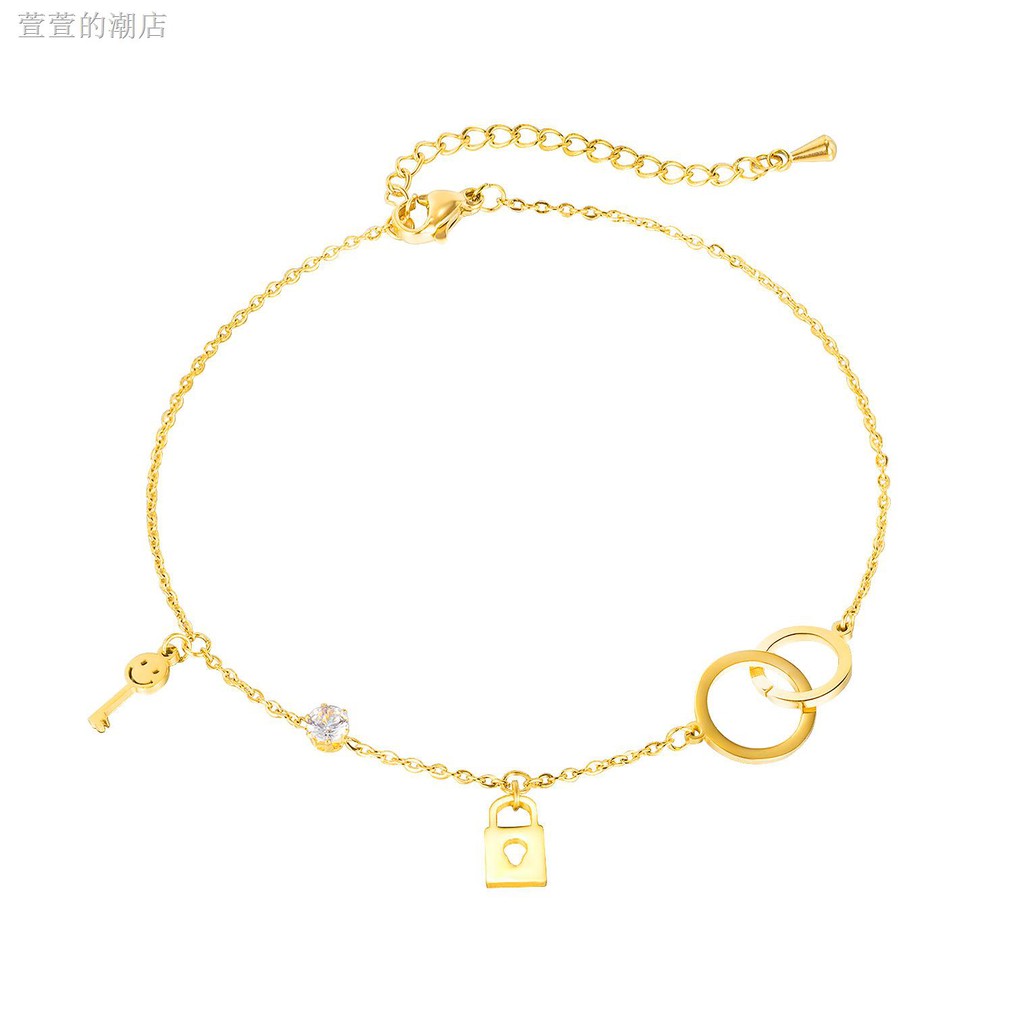 Lắc Chân Thép Titan Hình Chìa Khóa Thời Trang Mùa Hè Phong Cách Nhật Hàn | BigBuy360 - bigbuy360.vn