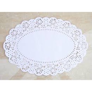 250 tờ giấy ren oval lót bánh nhiều size để chọn lựa