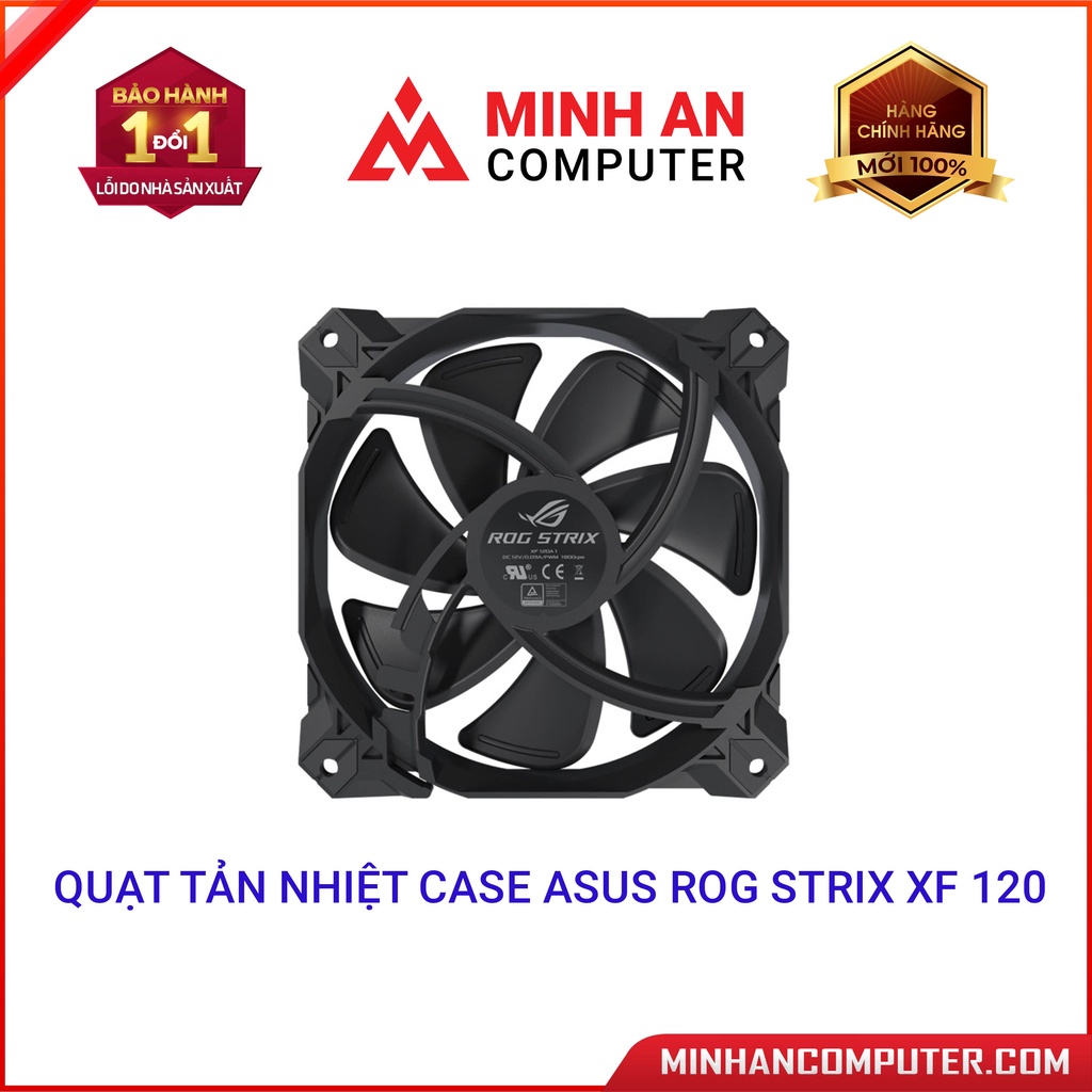 Quạt tản nhiệt Case Asus ROG Strix XF 120 Hàng chính hãng