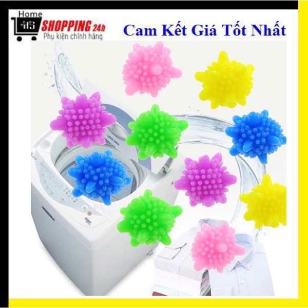 Bóng giặt quần áo sinh hoc quả cầu gai chống nhăn trong máy giặt Homeshopping24h