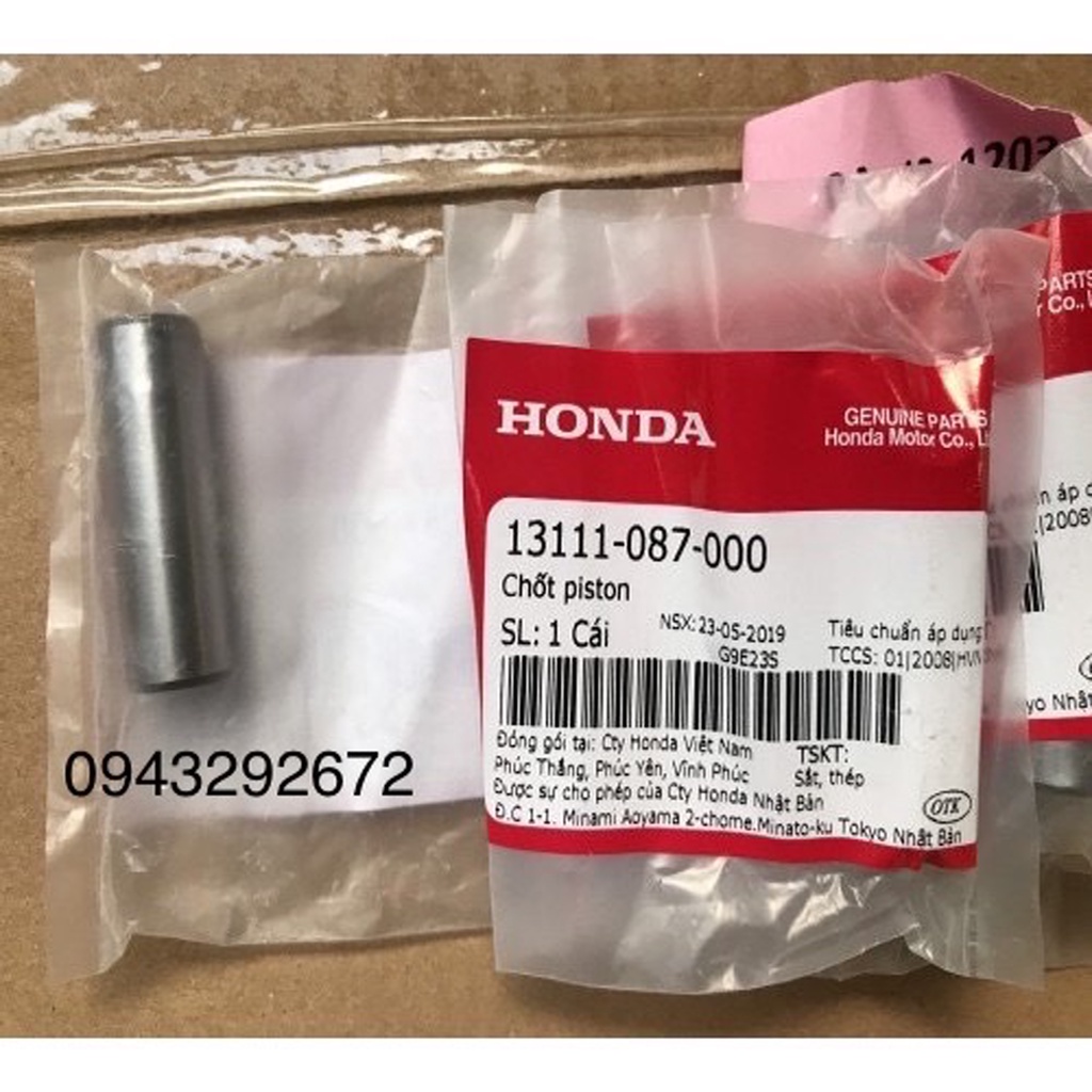 ắc pít ton, ắc cò mổ Honda 100cc