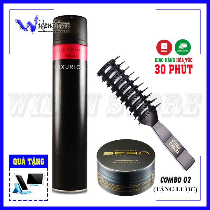 Sáp Vuốt Tóc Nam SEBA Chính Hãng Gel Wax Keo Vuốt Tóc Tạo Kiểu Cao Cấp Công Nghệ Nhật Bản WIDEN STORE WST05 + [QUÀ TẶNG]