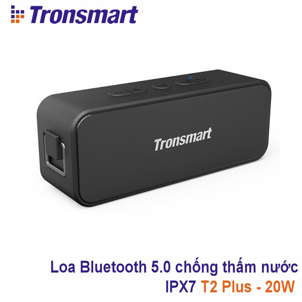 Loa Bluetooth 5.0 ngoài trời chống thấm nước IPX7 20W chơi nhạc tối đa 24 giờ Tronsmart Element T2 Plus - TM-357167