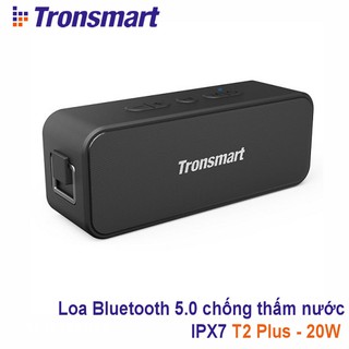 Loa Bluetooth 5.0 ngoài trời chống thấm nước IPX7 20W chơi nhạc tối đa 24 giờ Tronsmart Element T2 Plus - TM-357167 thumbnail