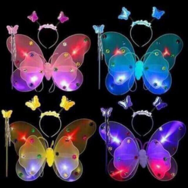 Bộ Cánh bướm thiên thần có đèn