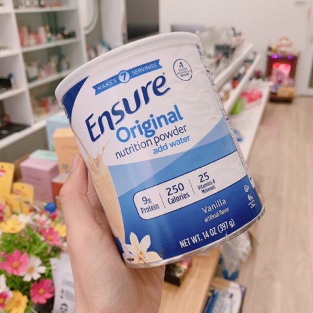 [DATE 2022] Sữa Ensure Original Nutrition Powder 379g - Vanilla