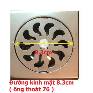 Nắp ga thoát sàn tròn các cỡ (tự chọn)