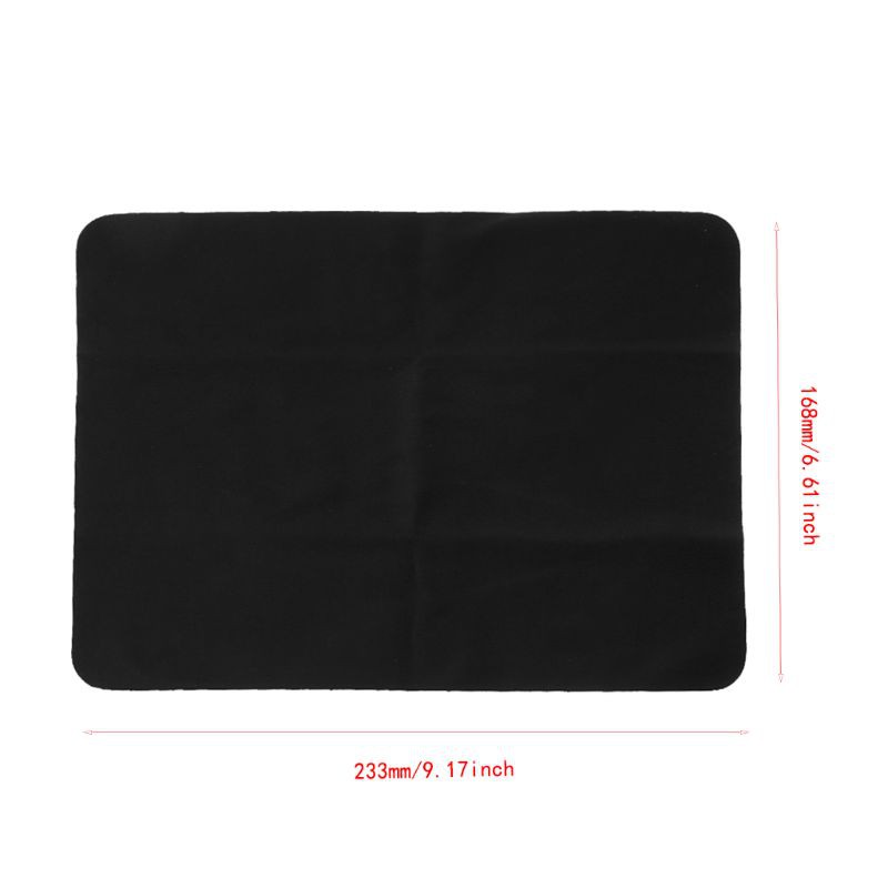 KOK 5Pcs/Bag Anti-Static Cloth Microfiber Towel Record Cleaning Tool Lint Free Cleaner LP Vinyl Turntable Pad CD Player