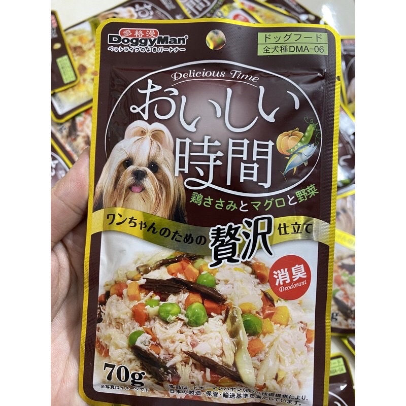 Pate doggyman mix vị cho chó gói 70g