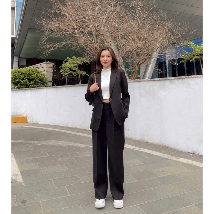 ZIEL Set blazer cao cấp may 2 lớp