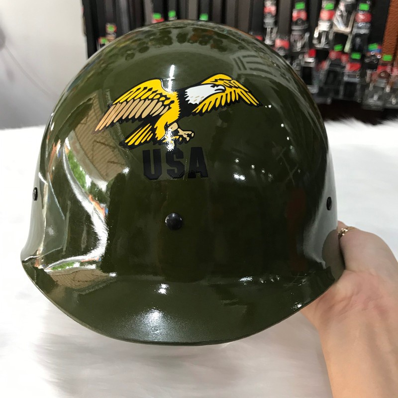 ┋♘﹍NÓN BẢO HIỂM LÍNH MỸ US ARMY LÓT DÂY
