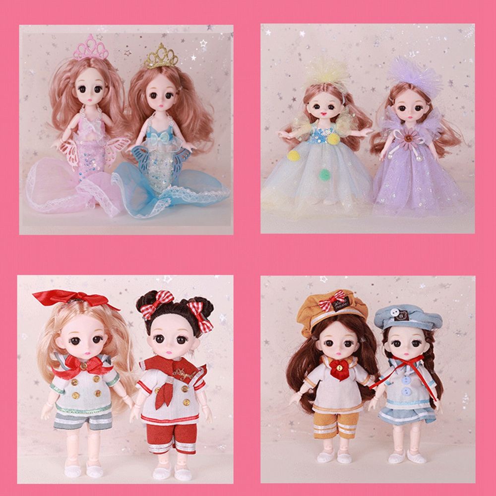 CLEVER New 16 Styles Ob11 Gsc 16~17cm Doll Fashion Dress 1/12Bjd Molly Obitsu 11 Ob11