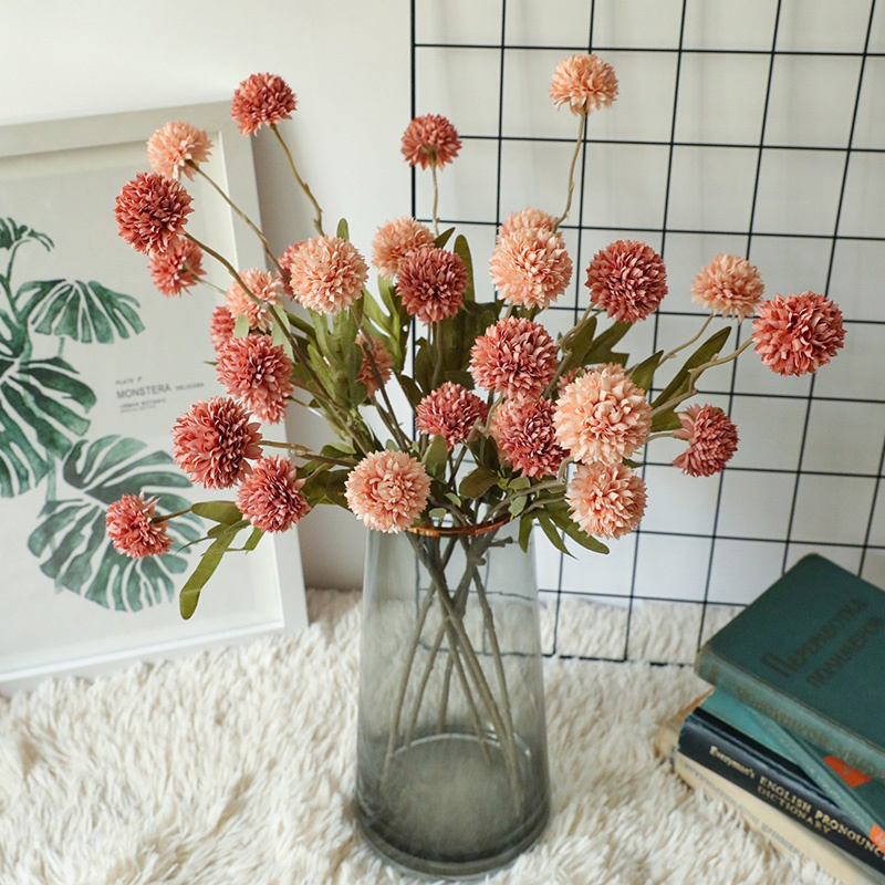 Bó 5 hoa bồ công anh giả trang trí tiệc cưới