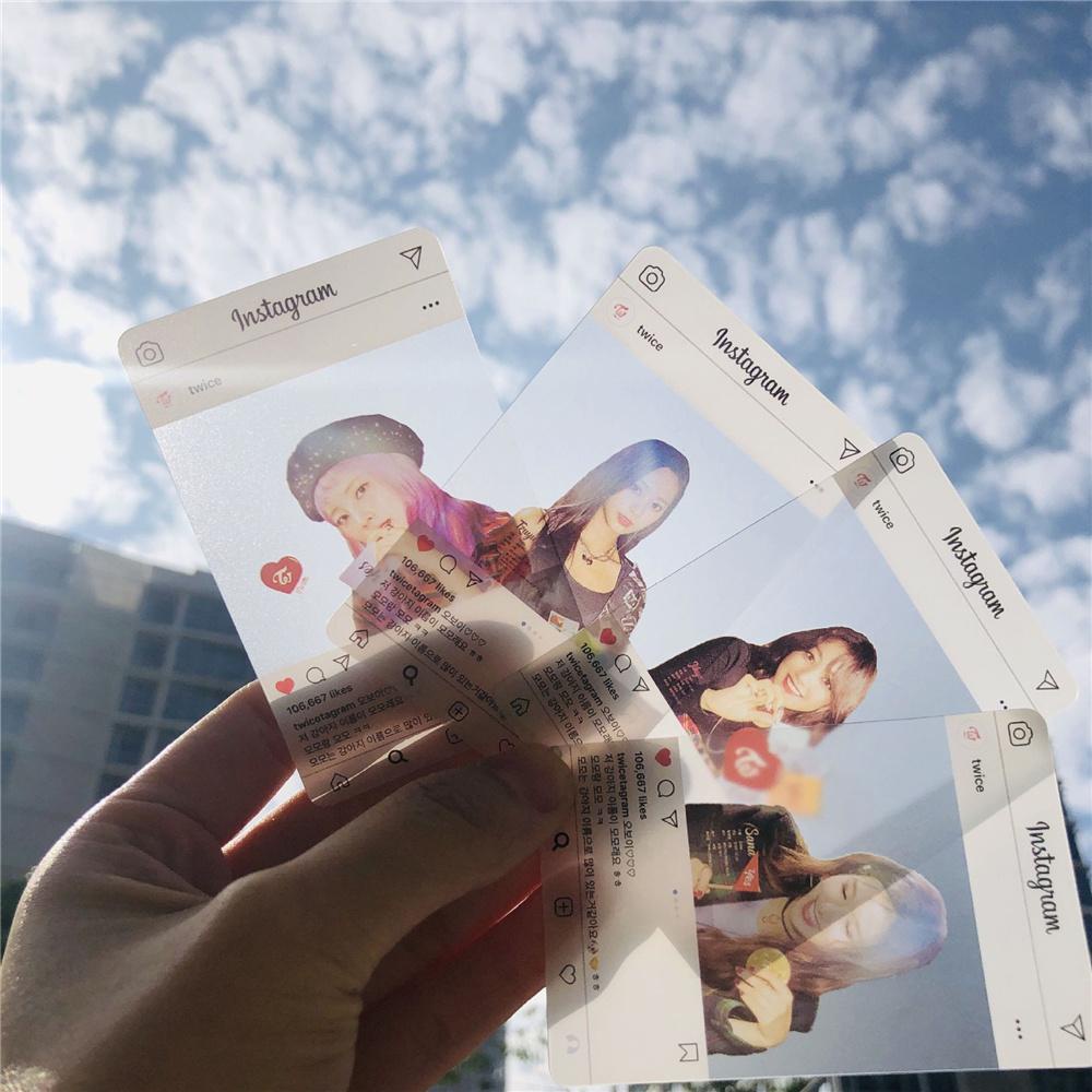 Bộ 9 Thẻ Ảnh LOMO Nhóm Nhạc Hàn Quốc TWICE