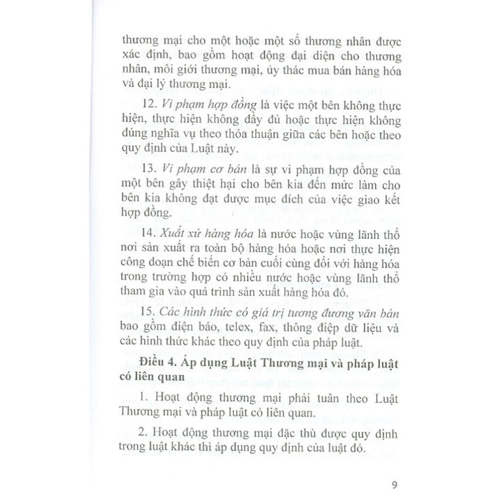 Sách - Luật Thương Mại