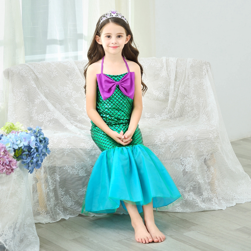Đầm công chúa tiên cá cho bé gái