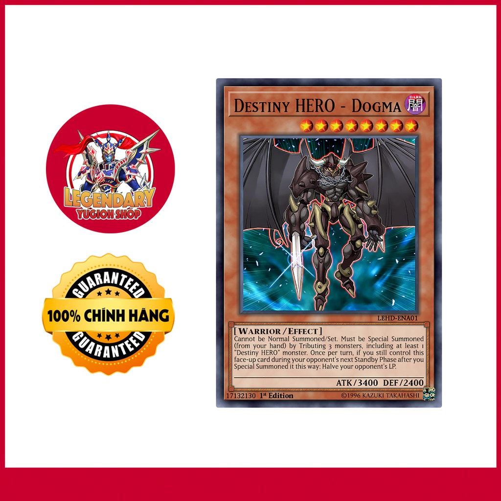 [EN][Thẻ Bài Yugioh Chính Hãng] 'Destiny Hero - Dogma'