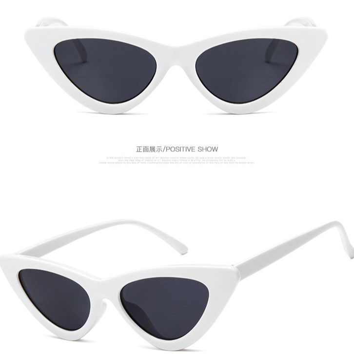 Kính mát hình mắt mèo phong cách thời trang sang trọng cho nữ