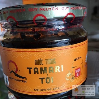 Nước tương Tamari Tỏi Quy Nguyên 320gr