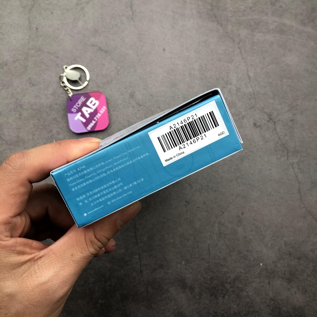 Củ Sạc Anker 711 NANO 2 30w IQ3.0 PD/PPS - A2146 (Bảo Hành 18T)
