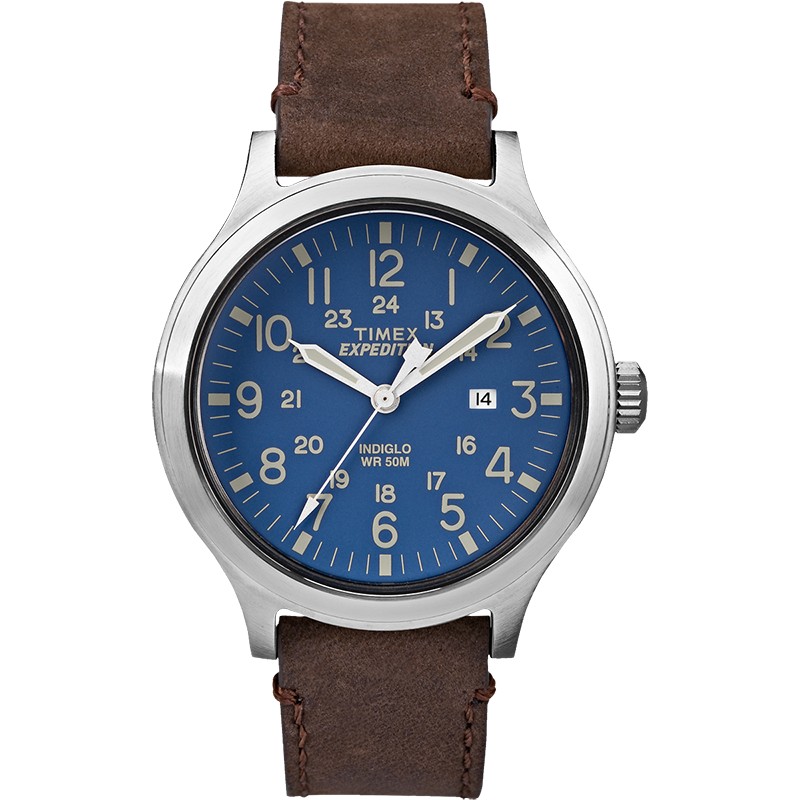 Đồng hồ nam Timex Expedition TW4B06400 Dây nâu đậm