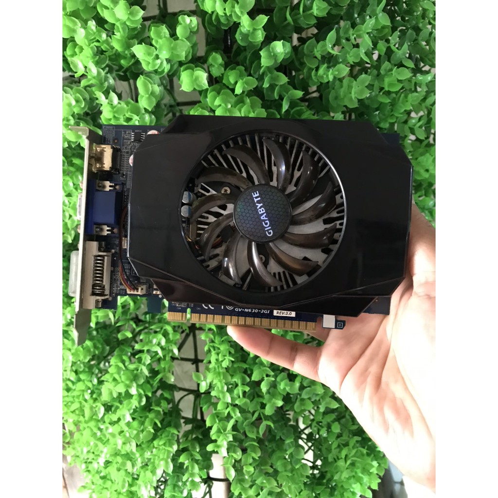 Card màn hình Vga gigabyte GT 630 2G DDR3 128 bit, nguyên zin chiến game