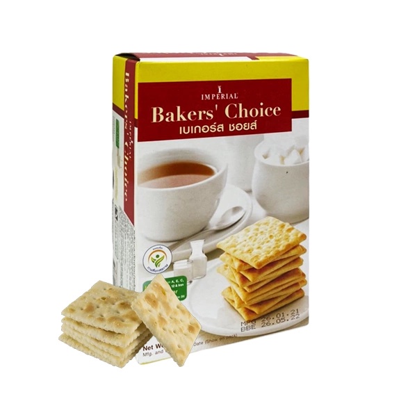 Bánh quy không đường Bakers' Choice 120g