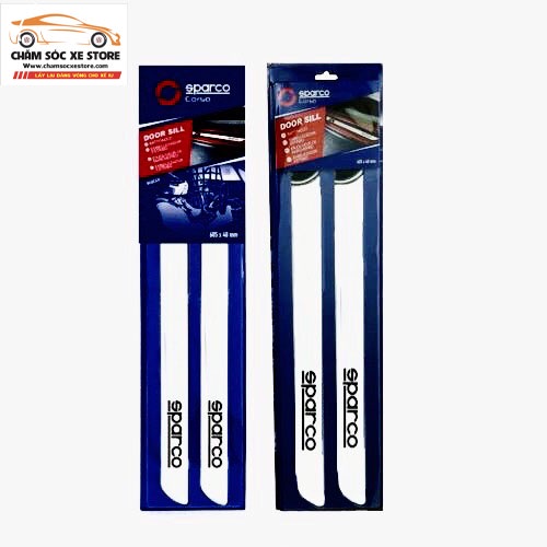 Bộ 4 Thanh Nẹp Bước Chân Chống Xước Cửa Xe Ô Tô SPARCO Hàng Chính Hãng OPC13130