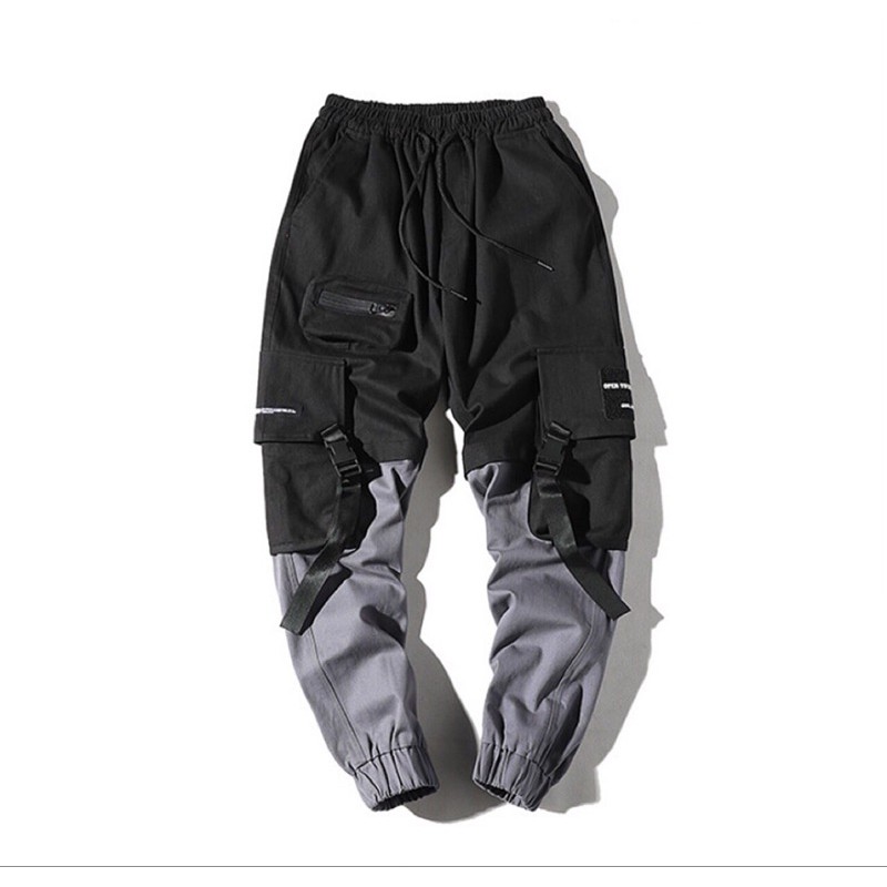 [ Kaki- cực chất ] Quần jogger kaki túi hộp phối màu siêu chất | BigBuy360 - bigbuy360.vn