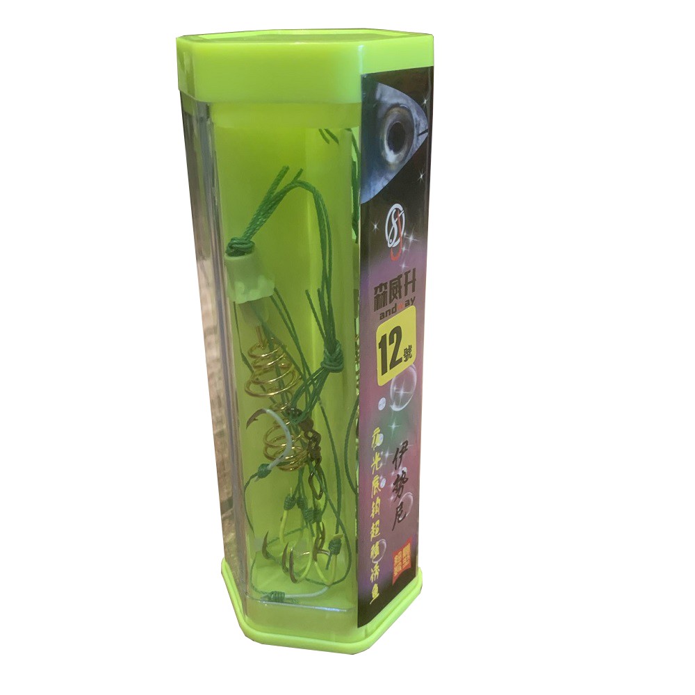 Hộp 4 bộ lưỡi câu lancer câu cá loại tốt size 8/10/12 , lưỡi lăng xê nhật bản câu cá chép trắm trôi mè siêu bén
