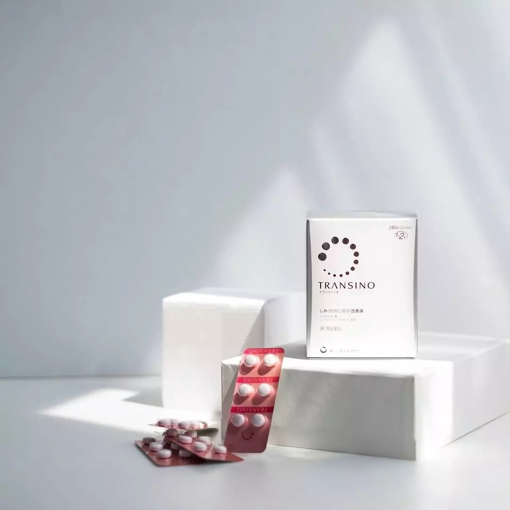 [CHÍNH HÃNG] Viên Uống Giảm Nám, Trắng Da Transino Whitening II 240 Viên Nhật Bản.