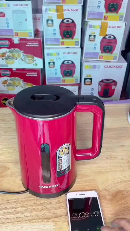 Ấm đun nước siêu tốc Cuckoo ST19