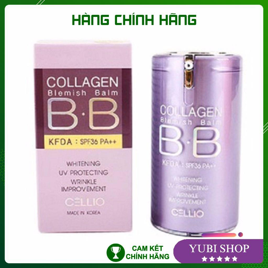 KEM NỀN BB COLLAGEN CELLIO - HÀN QUỐC - KEM NỀN CELLIO COLLAGEN BLEMISH BALM BB SPF 40 PA+++