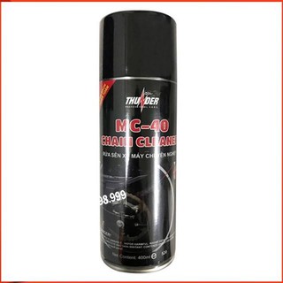 [Free Ship] Chai xịt rửa sên THUNDER MC-40 CHAIN LUBE 400ml
