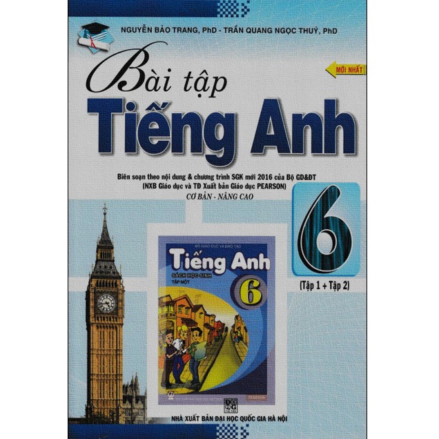 Sách - Bài tập Tiếng Anh 6 - Cơ bản và nâng cao