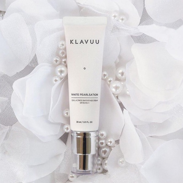 Kem Lót Klavuu White Pearlsation Ideal Actress Backstage Cream SPF30 PA++