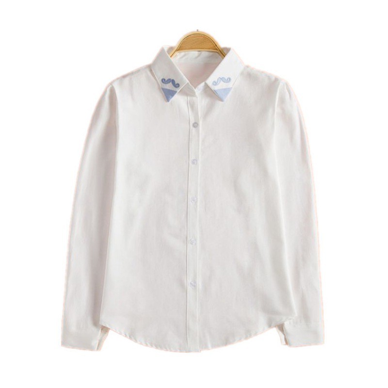 FREESHIP ĐƠN 99K_ Áo Sơ Mi Công Sở Nữ Tay Dài Phong Cách Hàn Quốc