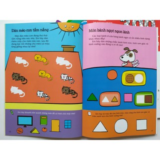 Sách - Combo 300 Miếng Bóc Dán Thông Minh - Chọn Lẻ