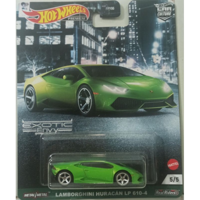 hotwheels exotic envy: Lamborghini huracan LP610-4