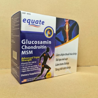 Glucosamin Chondroitin MSM – Giúp xương chắc khớp khỏe, ngăn ngừa thoái hóa khớp, tái tạo mô sụn