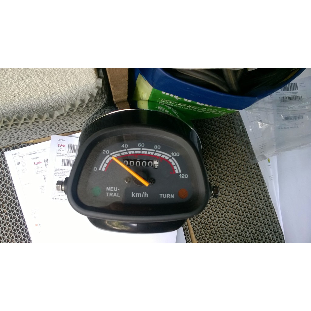 Trọn bộ gáo chóa kiếng đồng hồ honda cd, cl- gáo màu đen