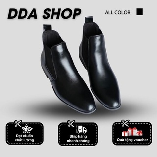 Giày Da Nam Chelsea Boost Cổ Cao Cá Tính